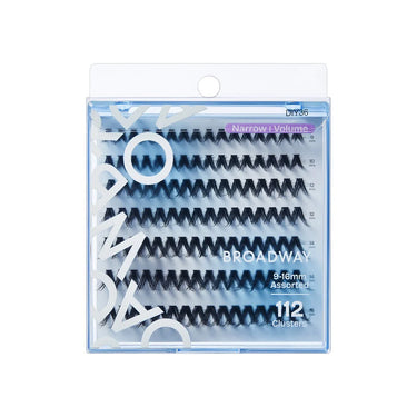 Broadway Narrow Volume Lashes – DIY Customizable Extensions (70–140 pcs) – DIY36 - ANNS BEAUTY SUPPLY